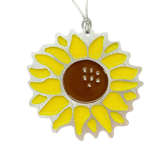 Sunflower Christmas Ornament