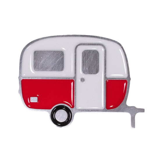 Boler Camper Magnet Red