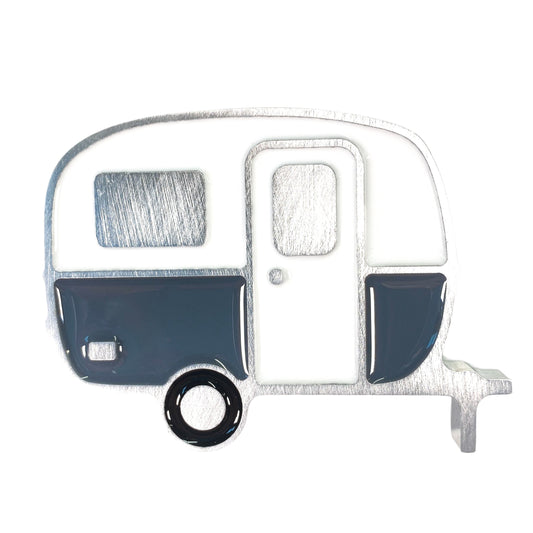 Boler Camper Magnet Grey