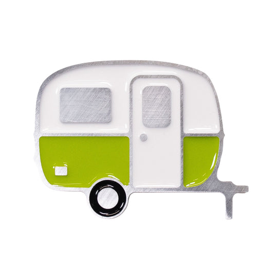 Boler Camper Magnet Green