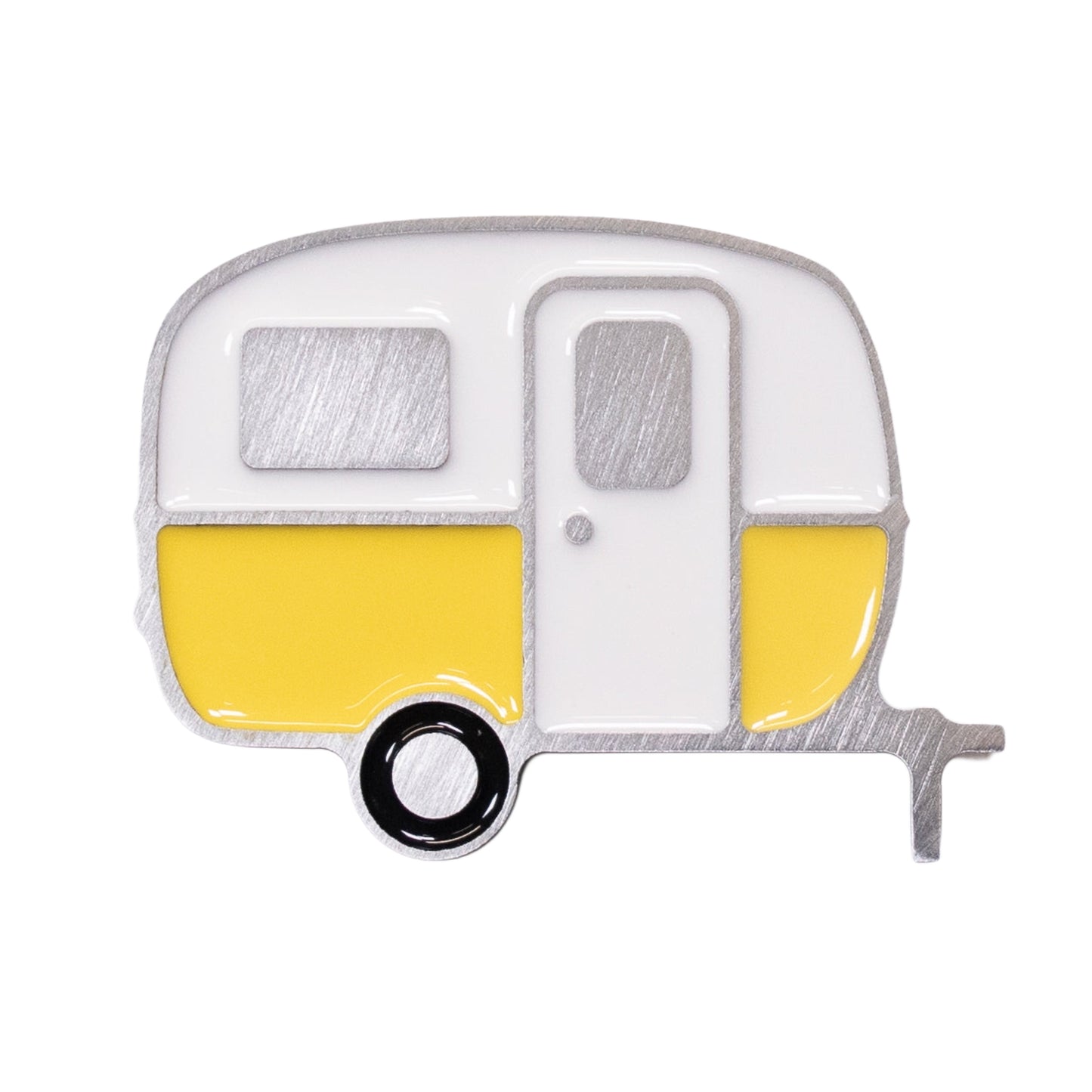 Boler Camper Magnet Yellow