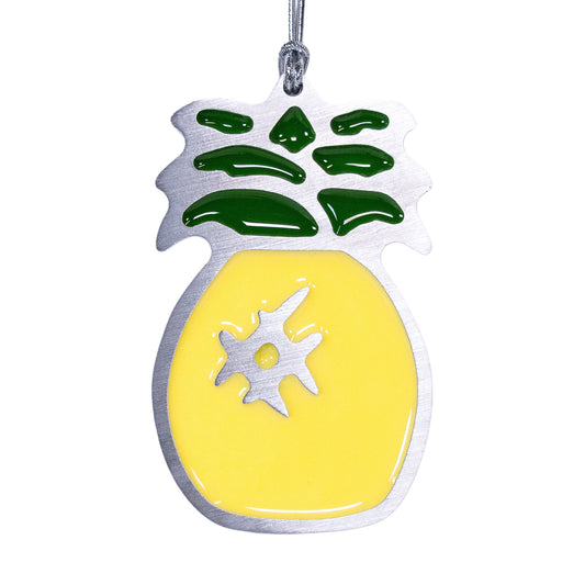 Pineapple Christmas Ornament Yellow