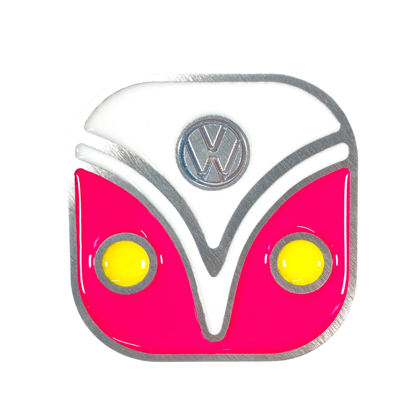 VW Van Magnet Pink