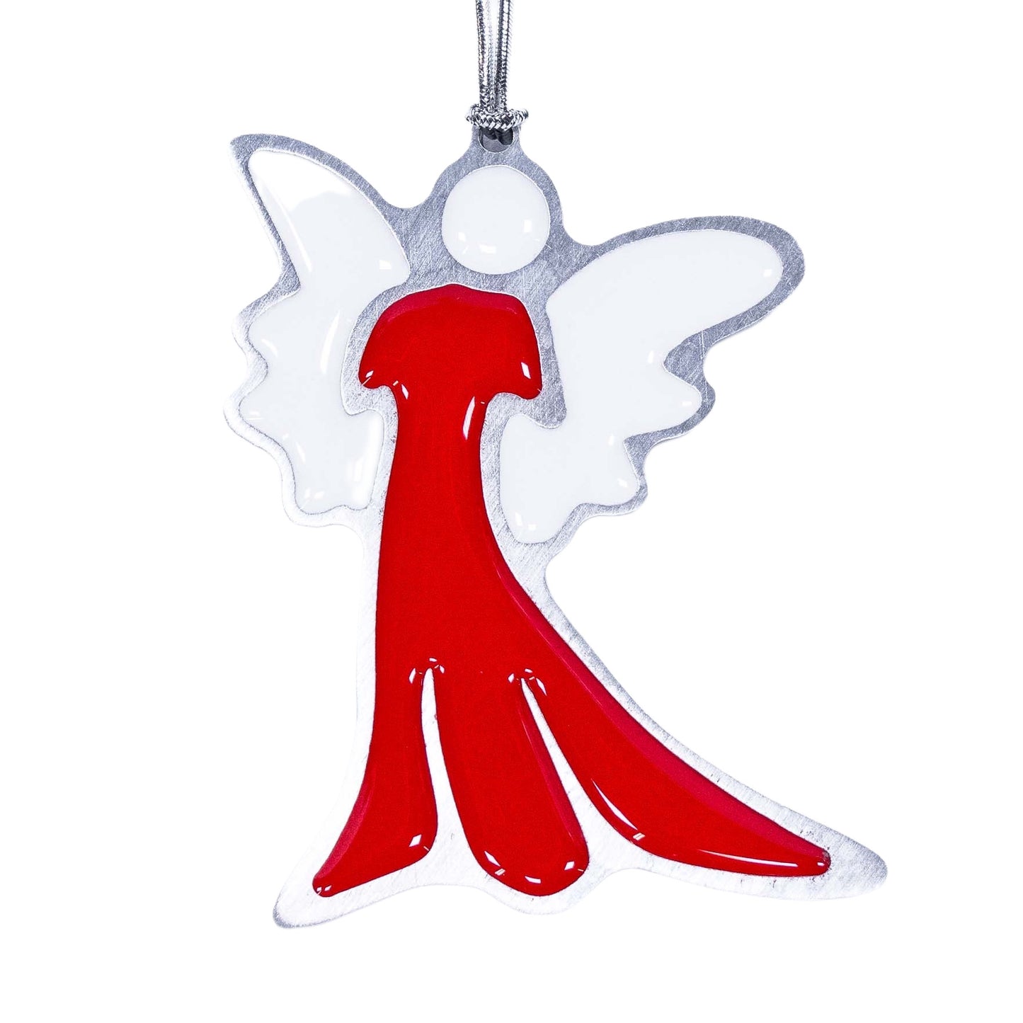 Angel Christmas Ornament Red