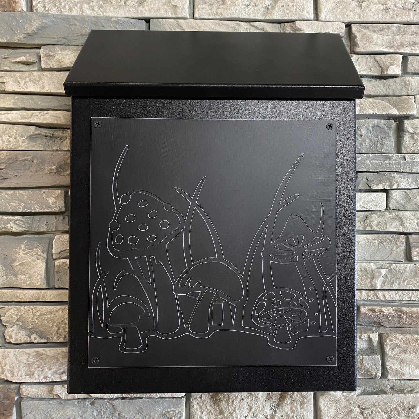 Mushroom Wall Mount Mailbox - Vertical