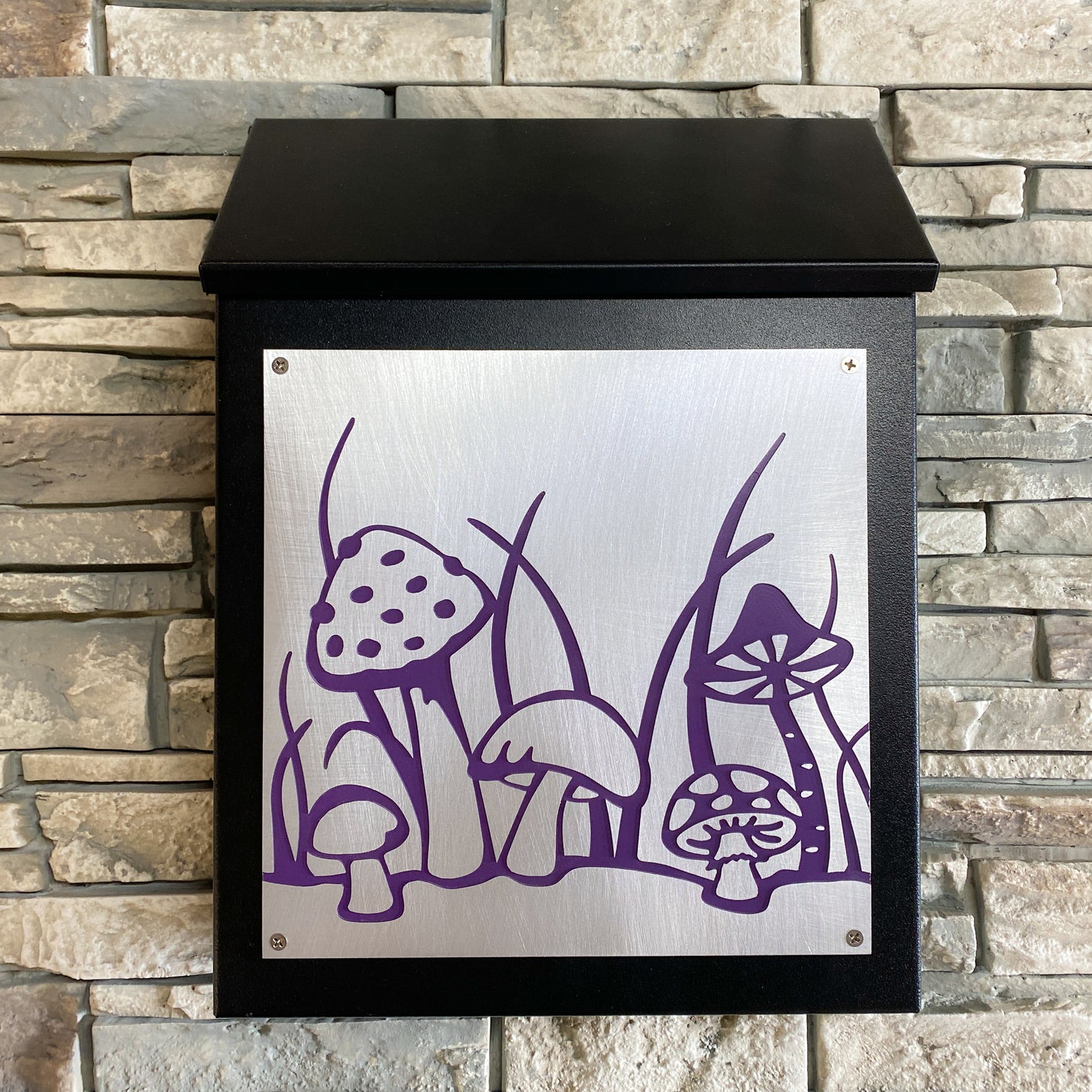 Mushroom Wall Mount Mailbox - Vertical