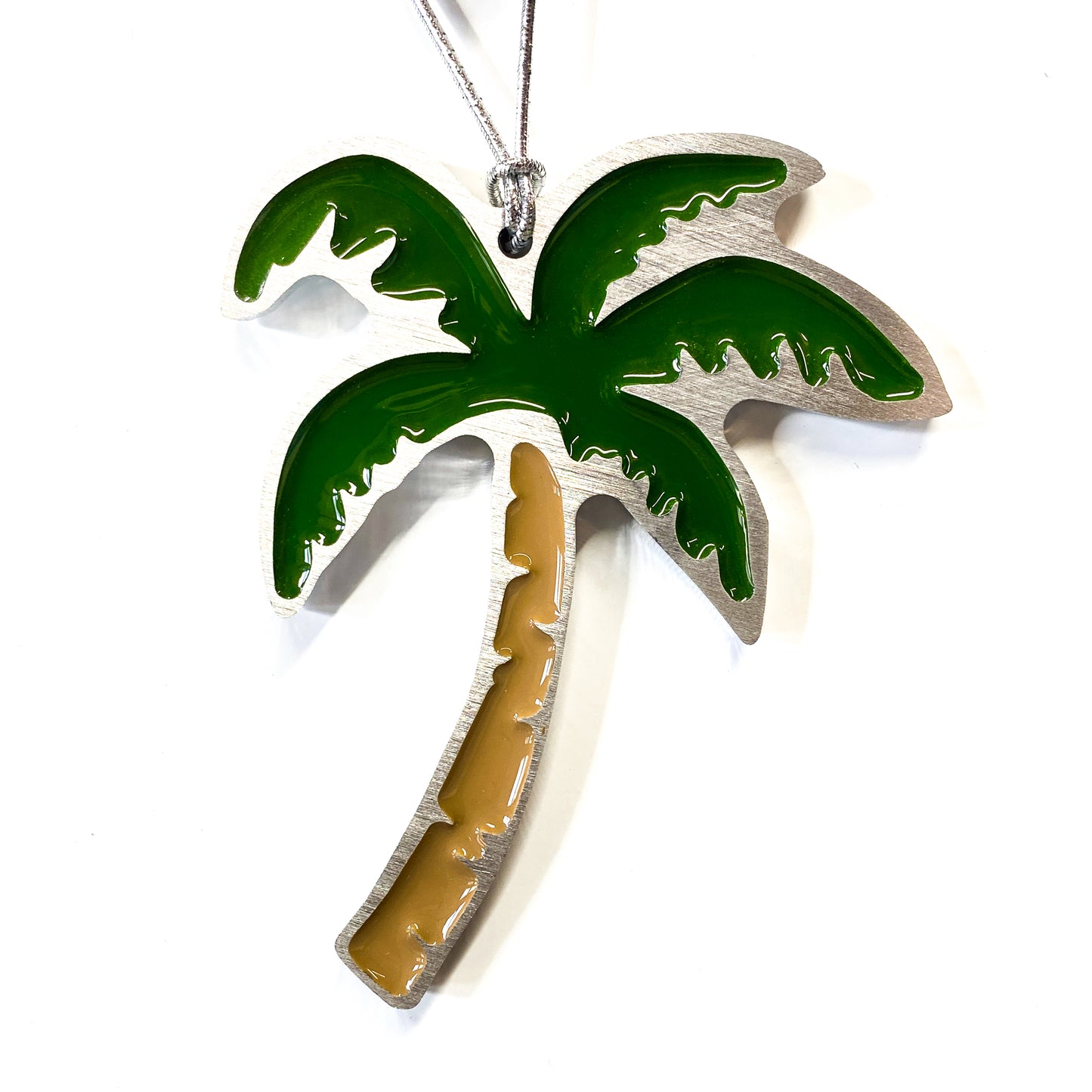 Palm Tree Christmas Ornament