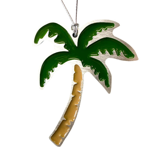 Palm Tree Christmas Ornament