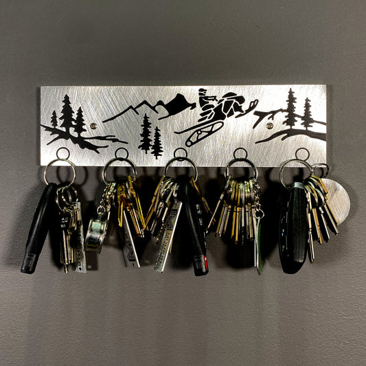 Snowmobile Magnetic Key Holder