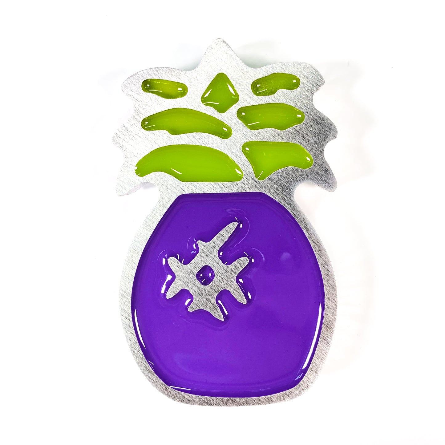 Pineapple Magnet Purple