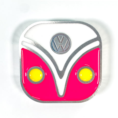 VW Van Magnet Pink