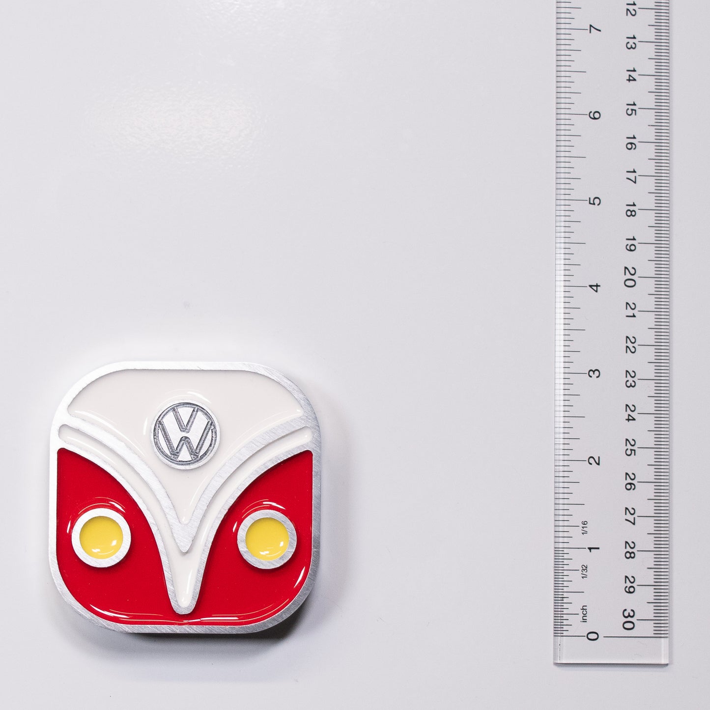 VW Van Magnet Red