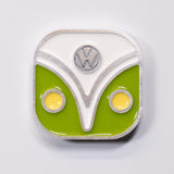 VW Van Magnet Green