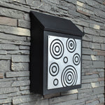 Bullseye Wall Mount Mailbox - Vertical