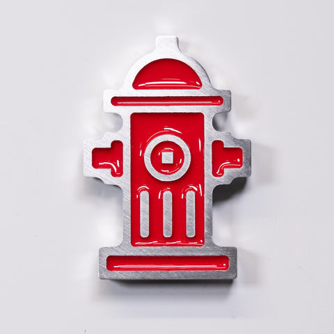 Fire Hydrant Magnet Red