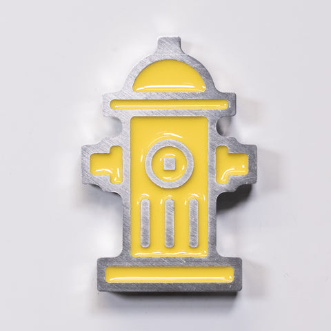 Fire Hydrant Magnet Yellow