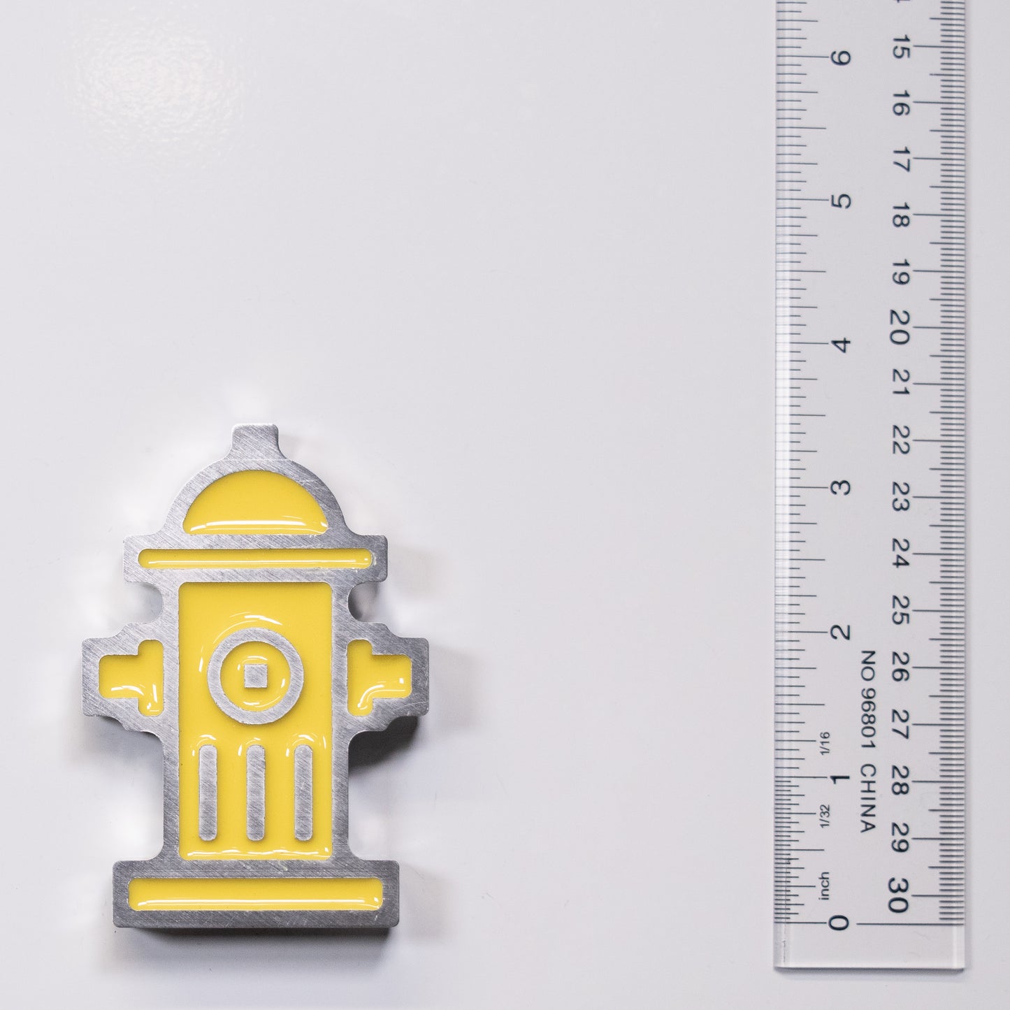 Fire Hydrant Magnet Yellow