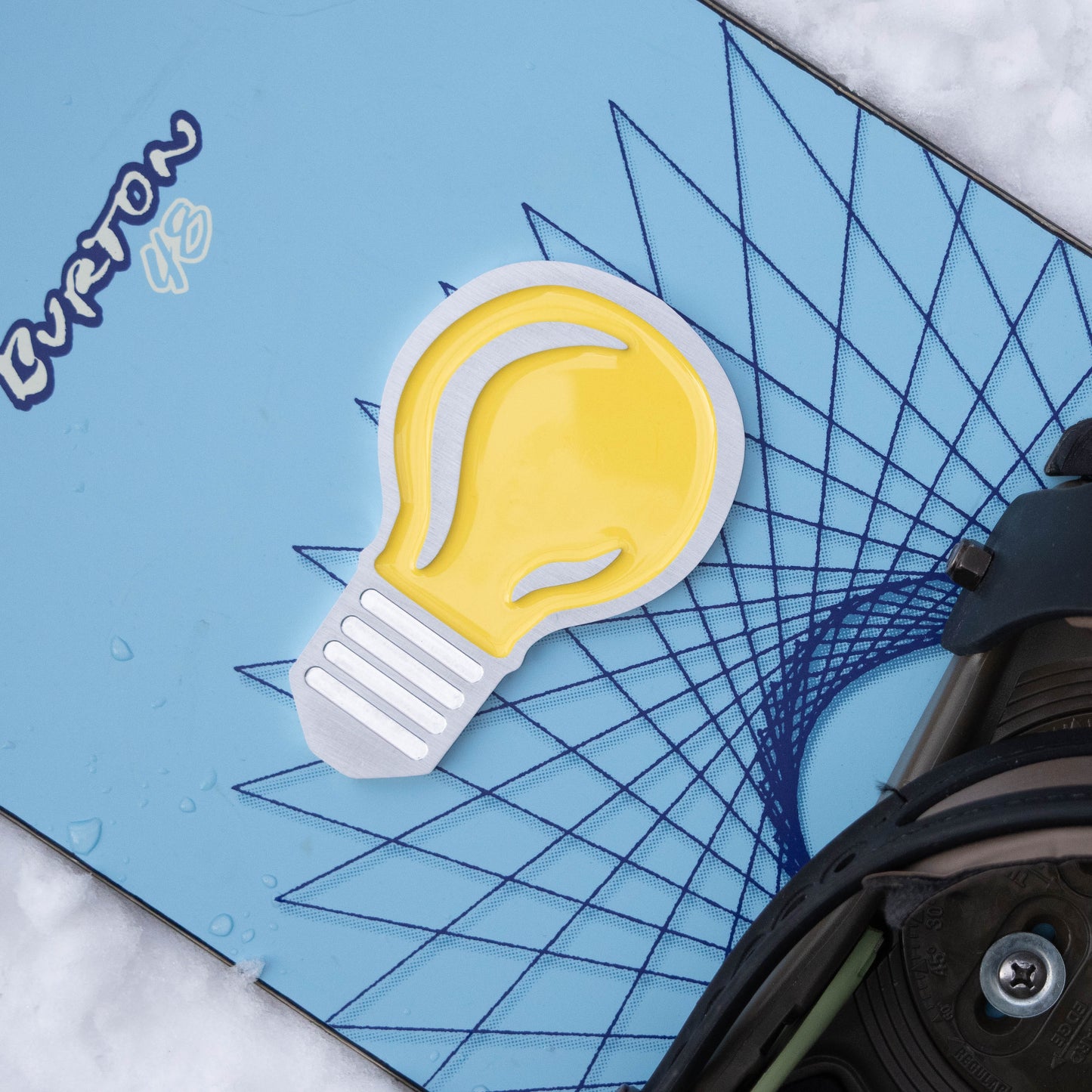 Lightbulb Snowboard Stomp Pad