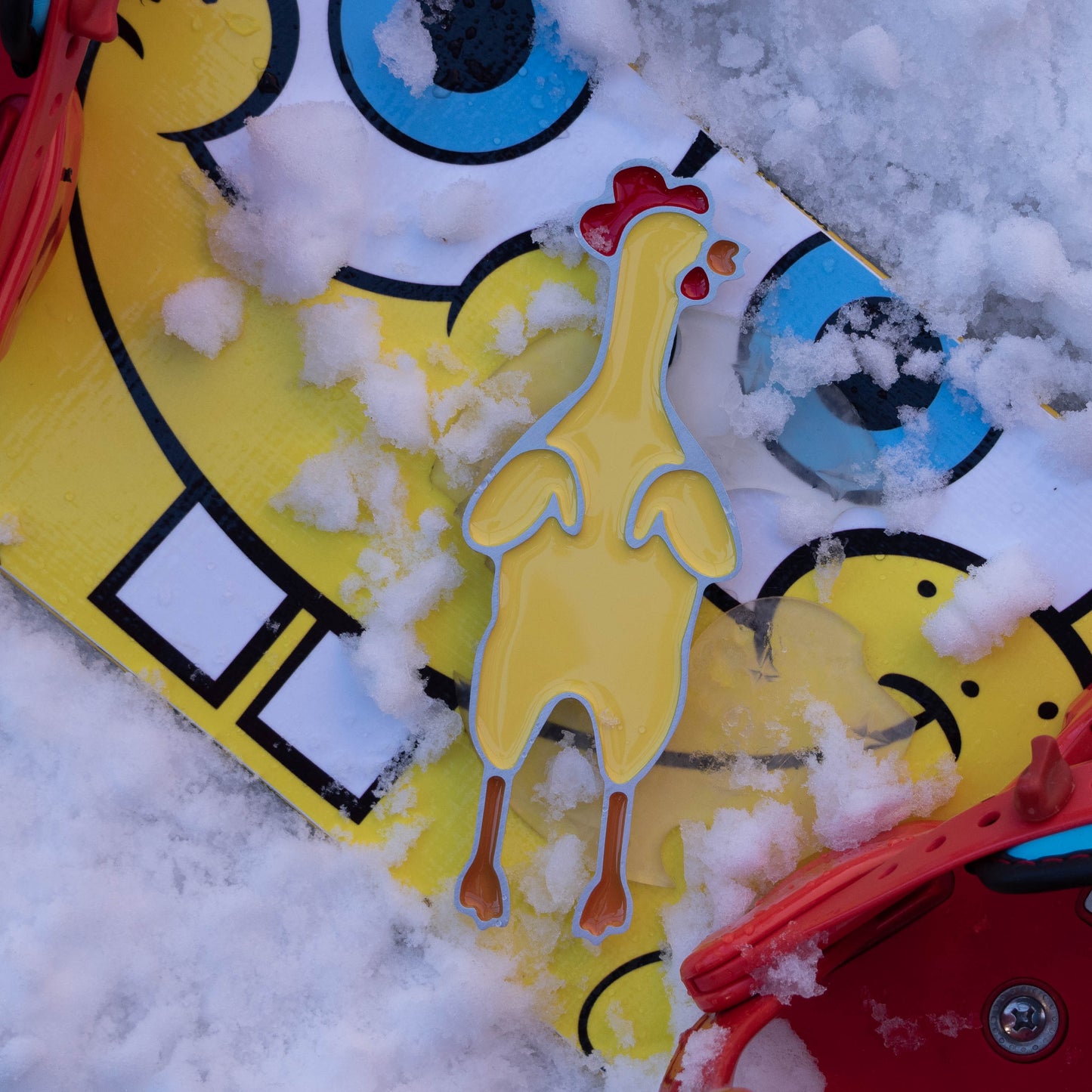 Rubber Chicken Snowboard Stomp Pad