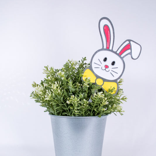 Bunny Planter Poke Yellow