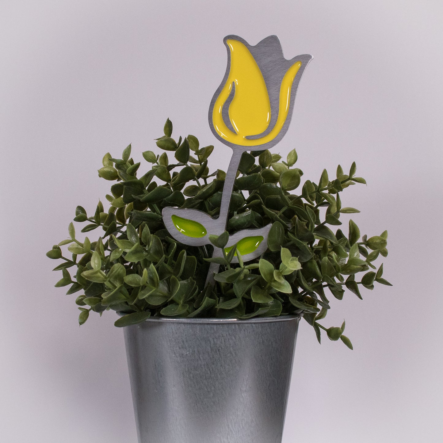 Tulip Planter Poke Yellow