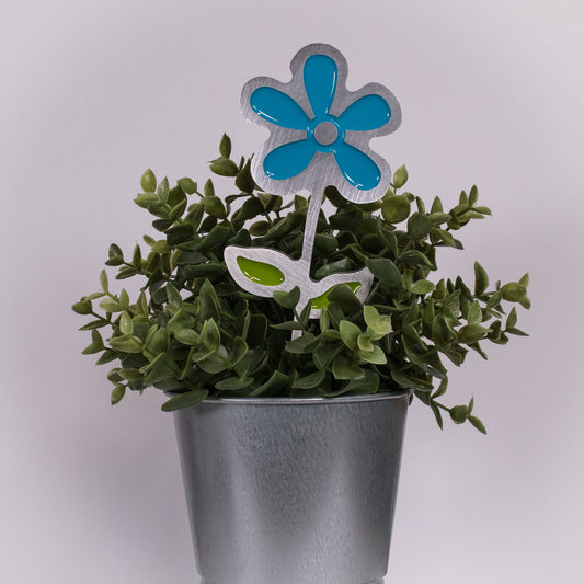 Daisy Planter Poke Blue