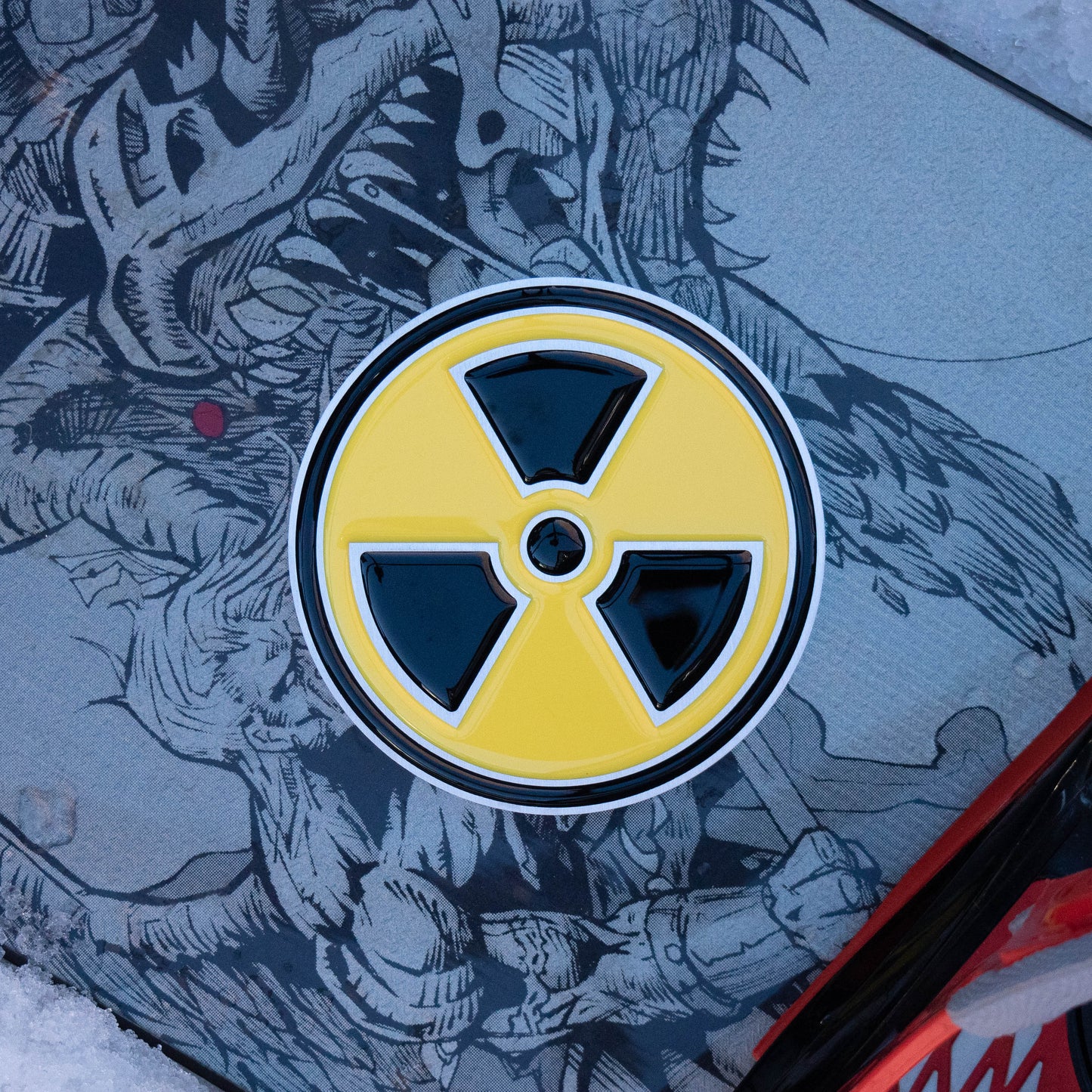 Radioactive Snowboard Stomp Pad