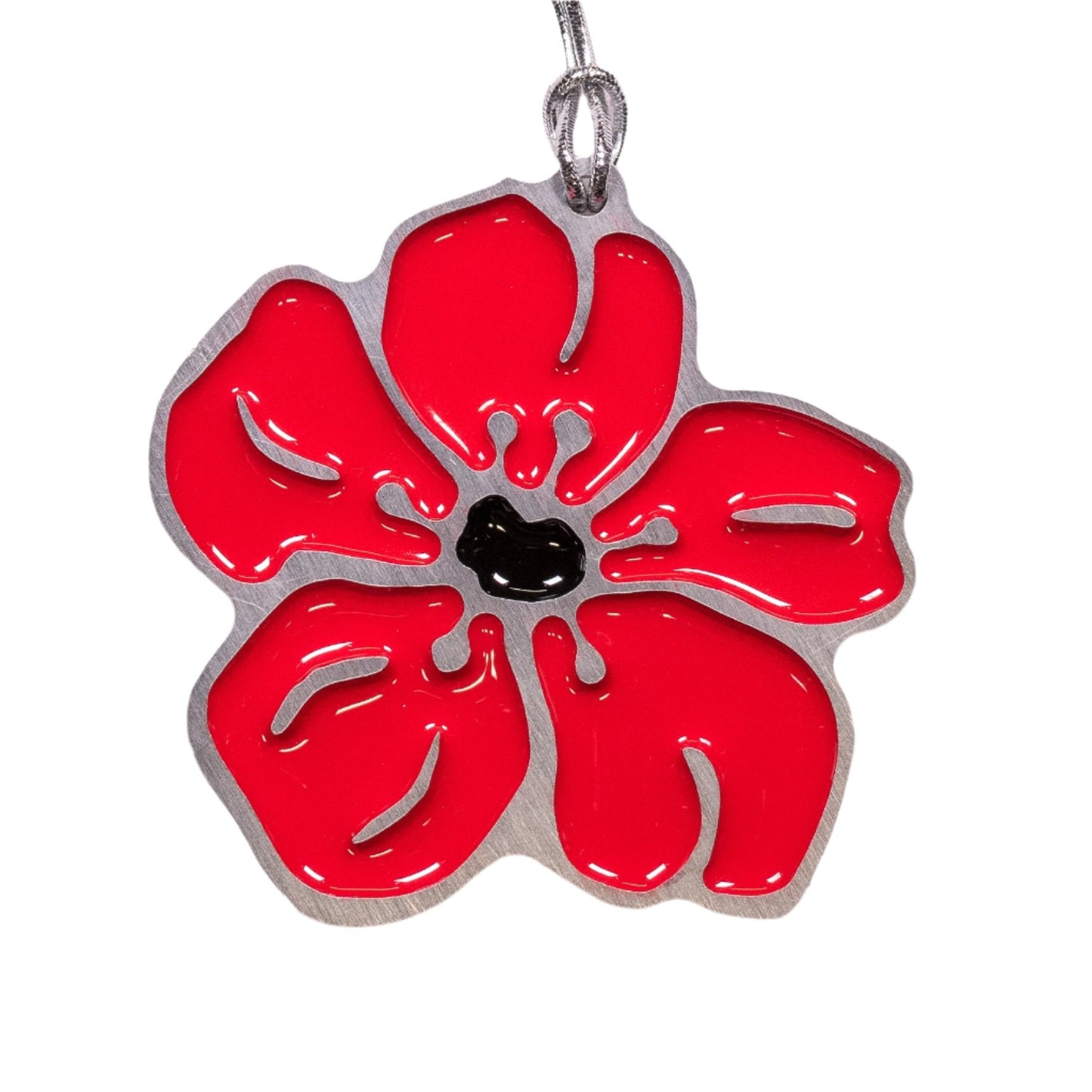 Poppy Christmas Ornament