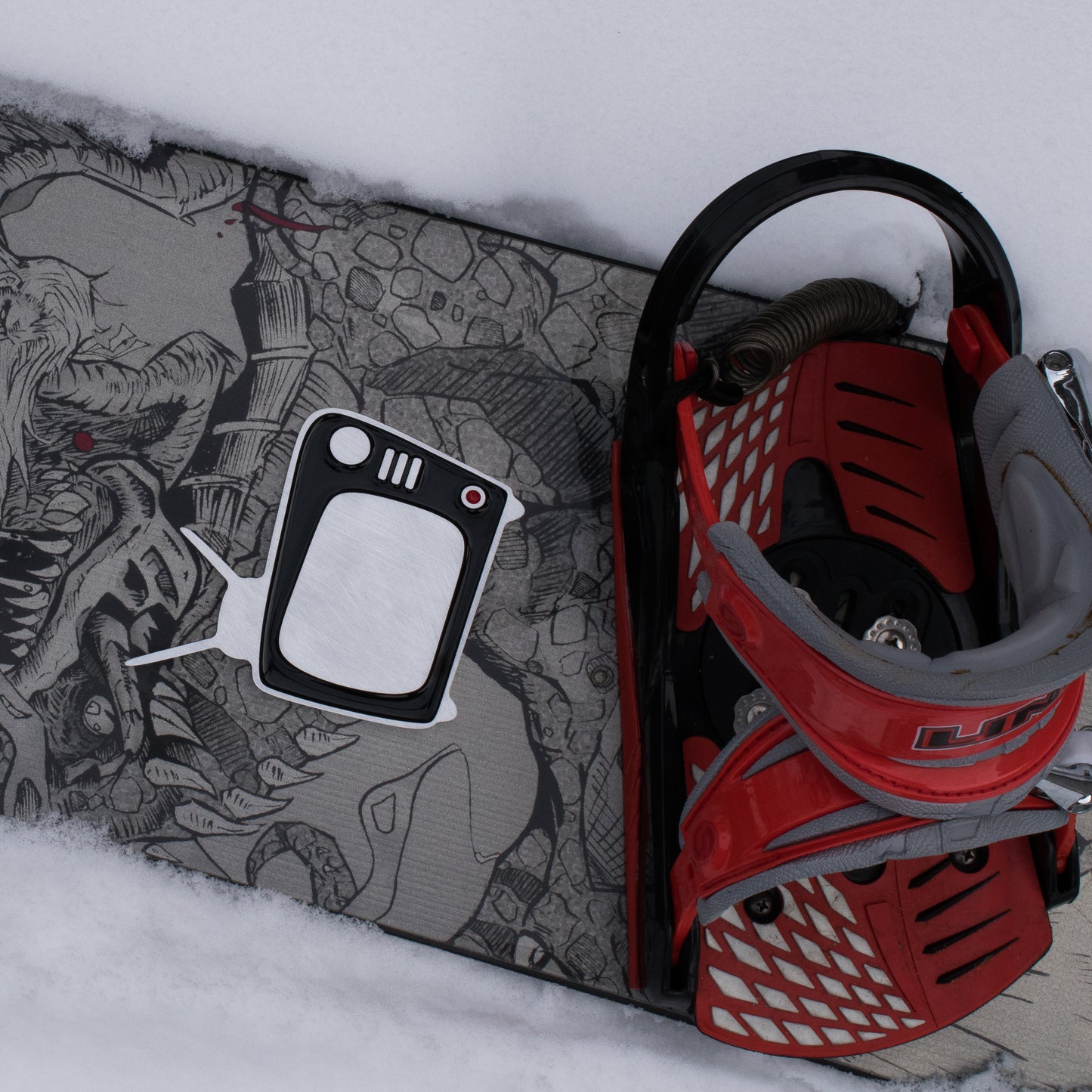 TV Snowboard Stomp Pad