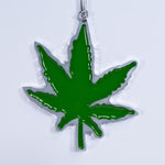 Cannabis Christmas Ornament Green