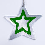 Star Christmas Ornament Green