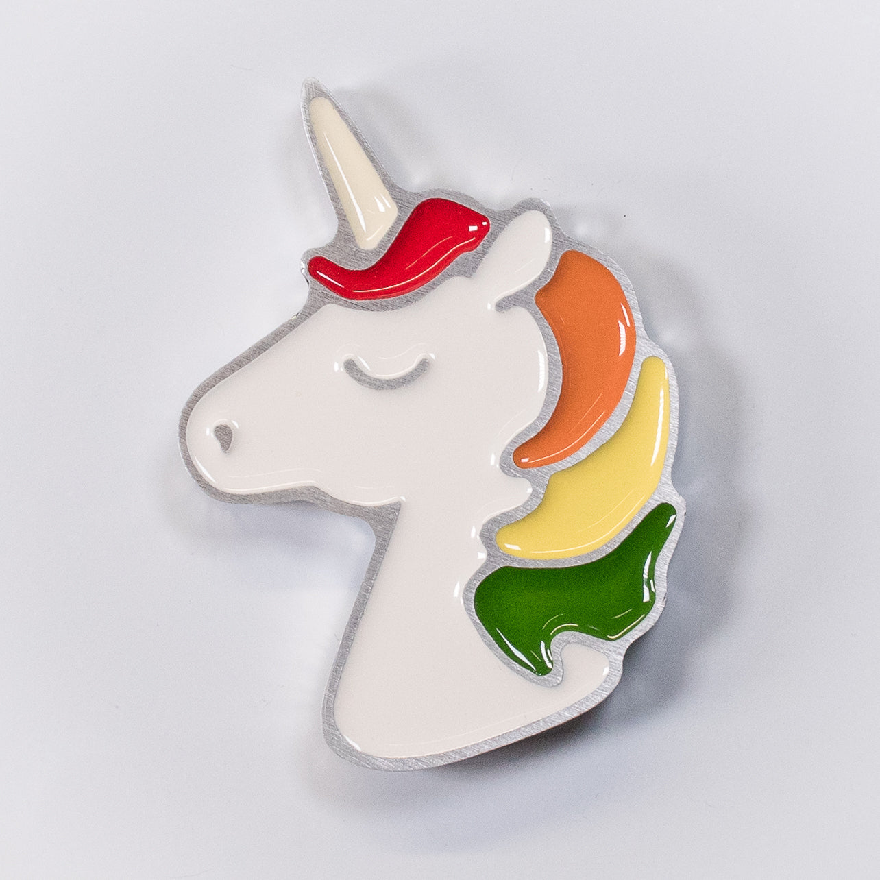 Unicorn Magnet Red/Orange