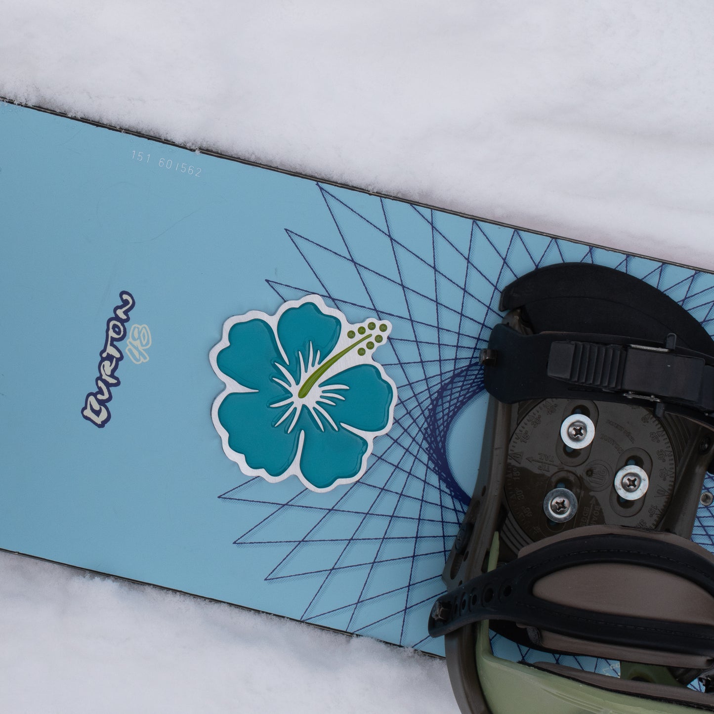 Flower Snowboard Stomp Pad Blue