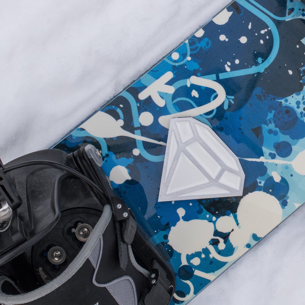 Diamond Snowboard Stomp Pad White – Modish Metal Art