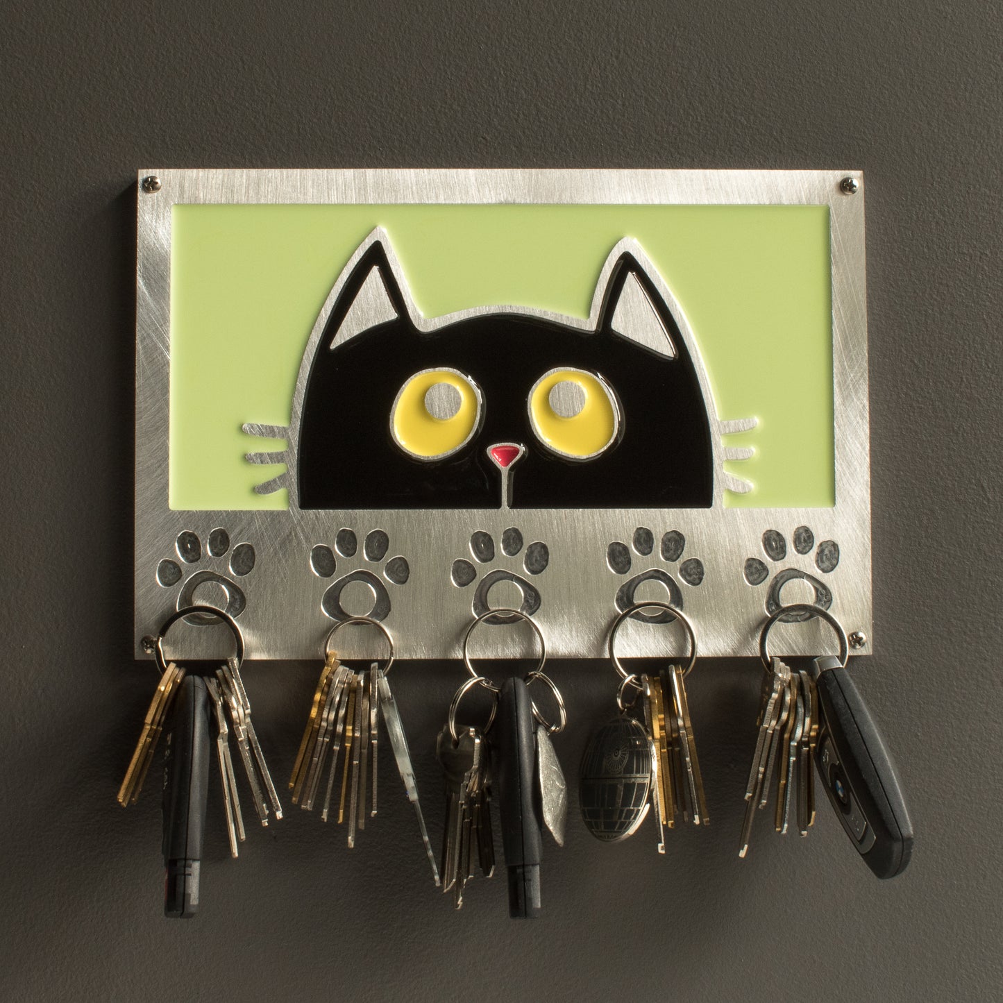 Cat's Got Your Keys Magnetic Key Holder