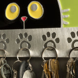 Cat's Got Your Keys Magnetic Key Holder