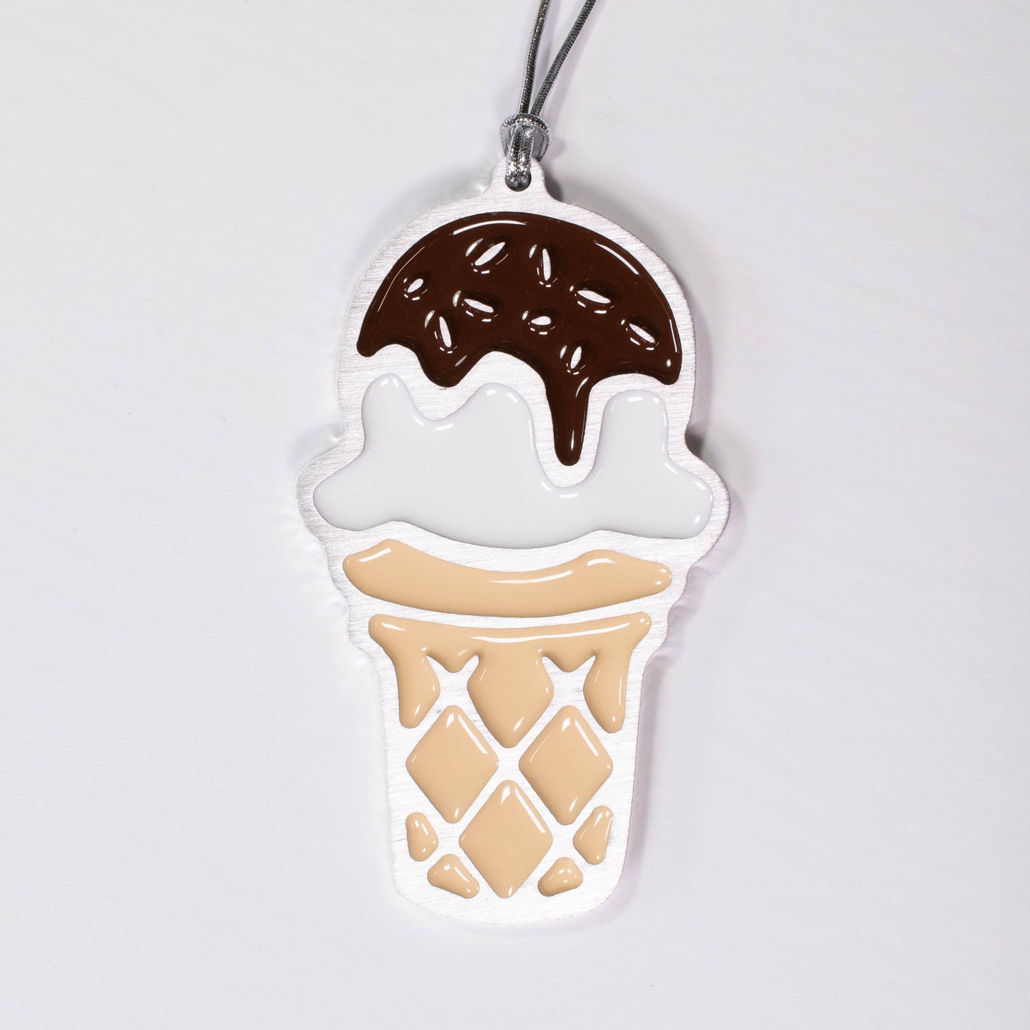 Ice Cream Christmas Ornament Chocolate Sprinkles