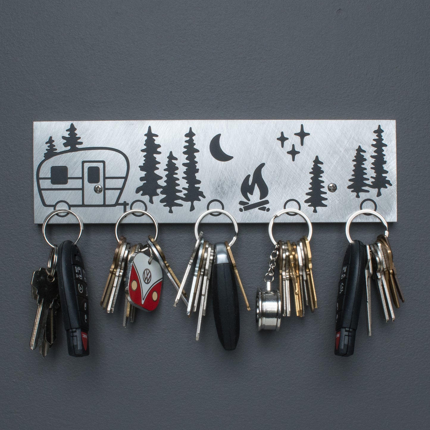 Happy Camper Magnetic Keyholder