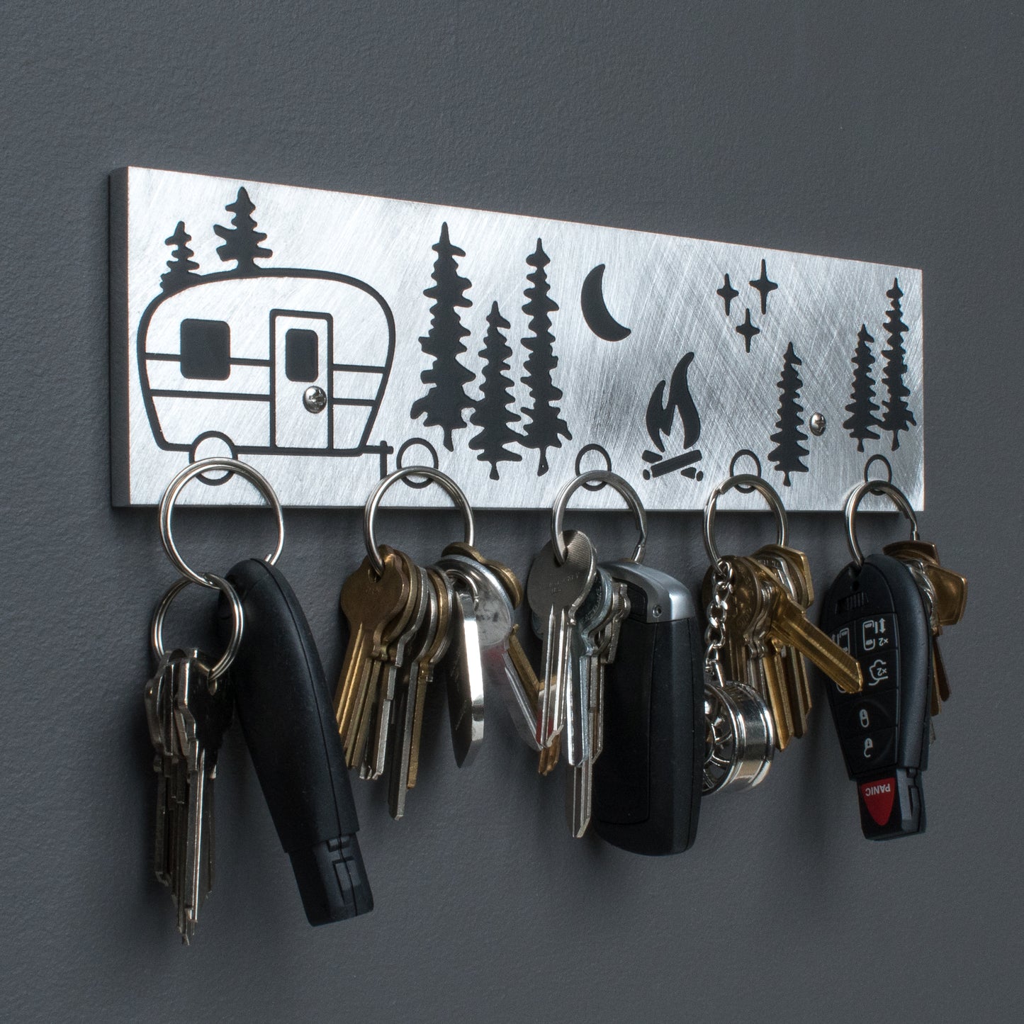 Happy Camper Magnetic Keyholder