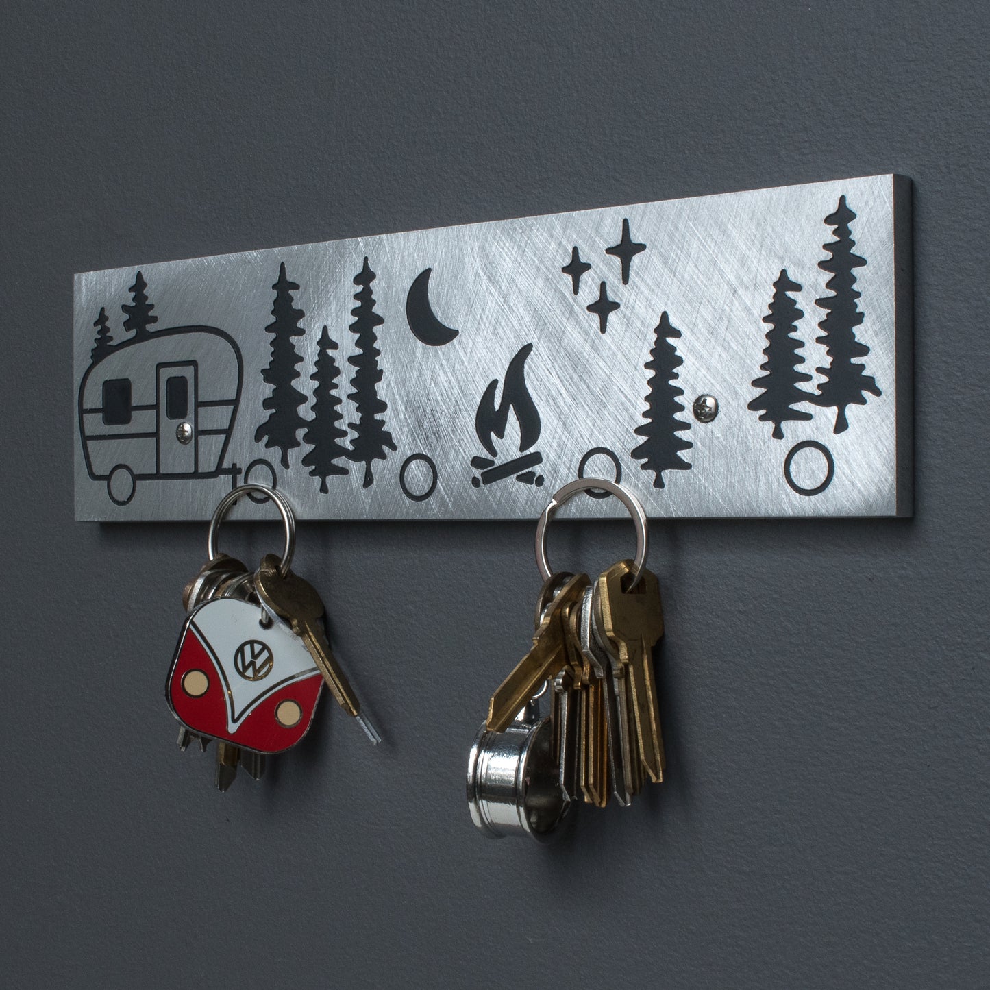 Happy Camper Magnetic Keyholder