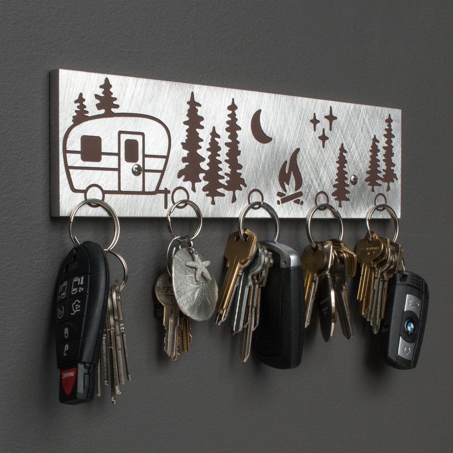 Happy Camper Magnetic Keyholder