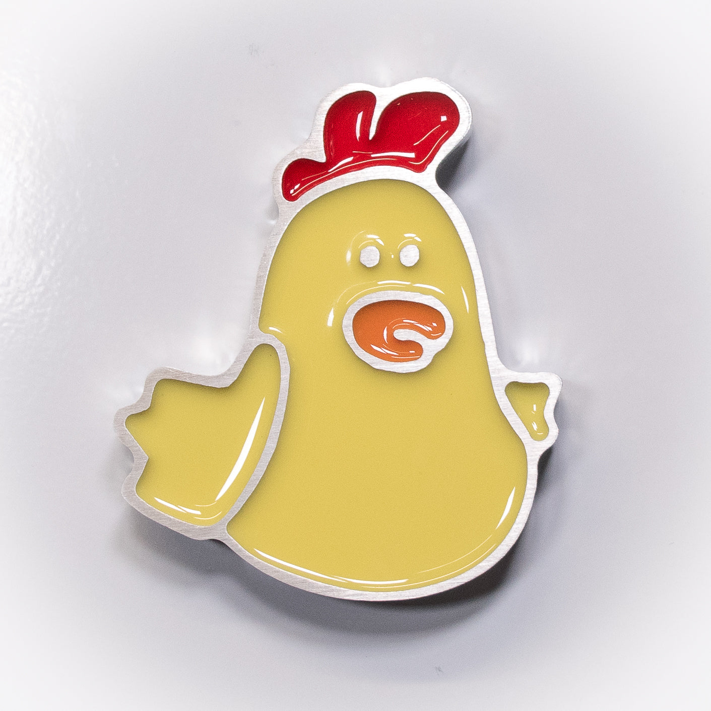 Chicken Magnet Yellow