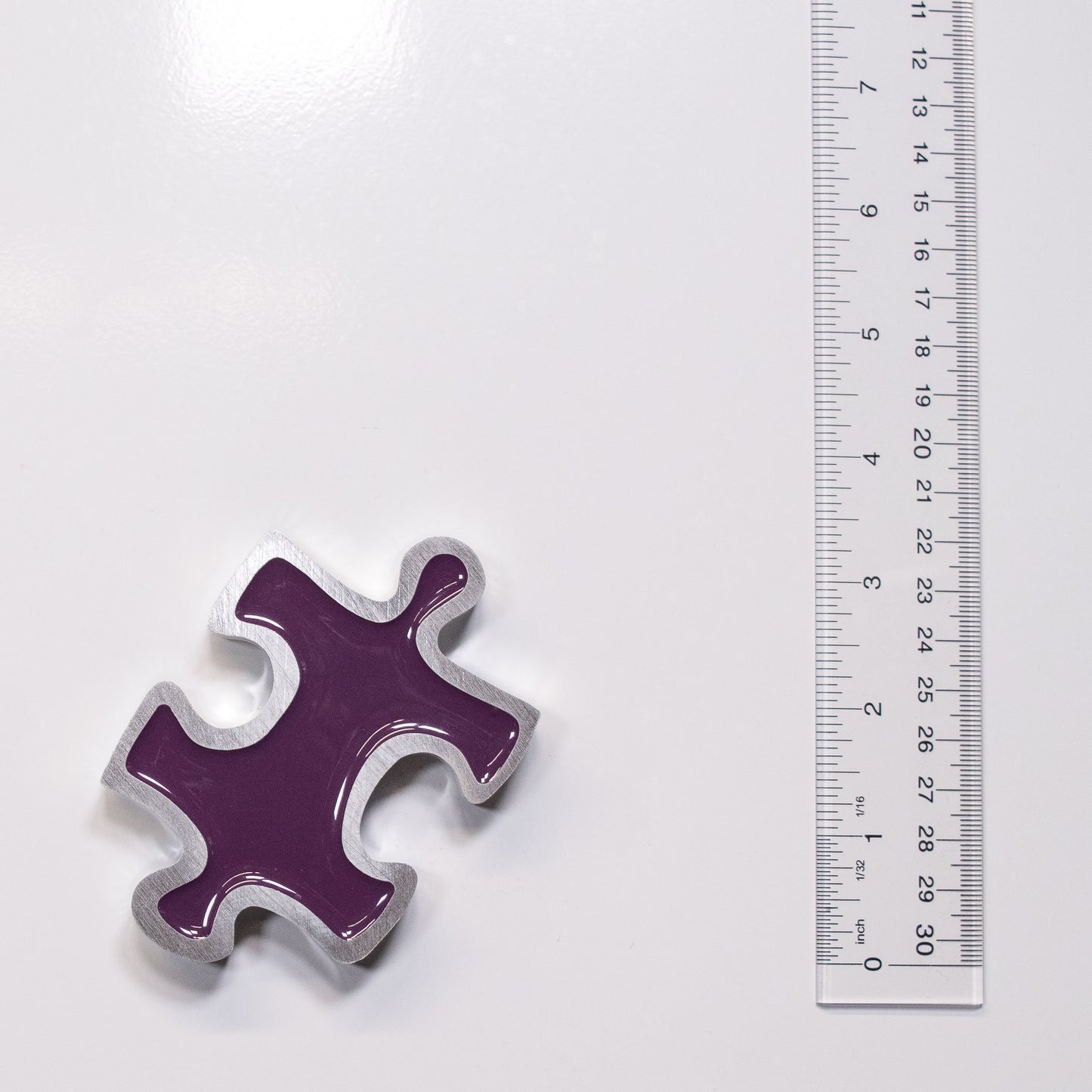 Puzzle Magnet Purple