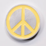 Peace Sign Magnet Yellow