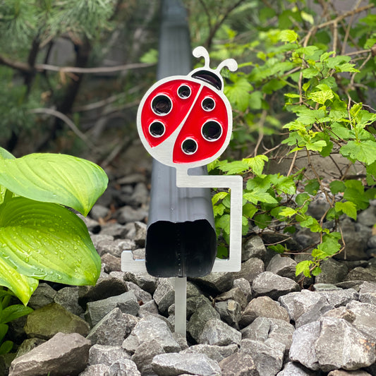 Ladybug Downspout Holder