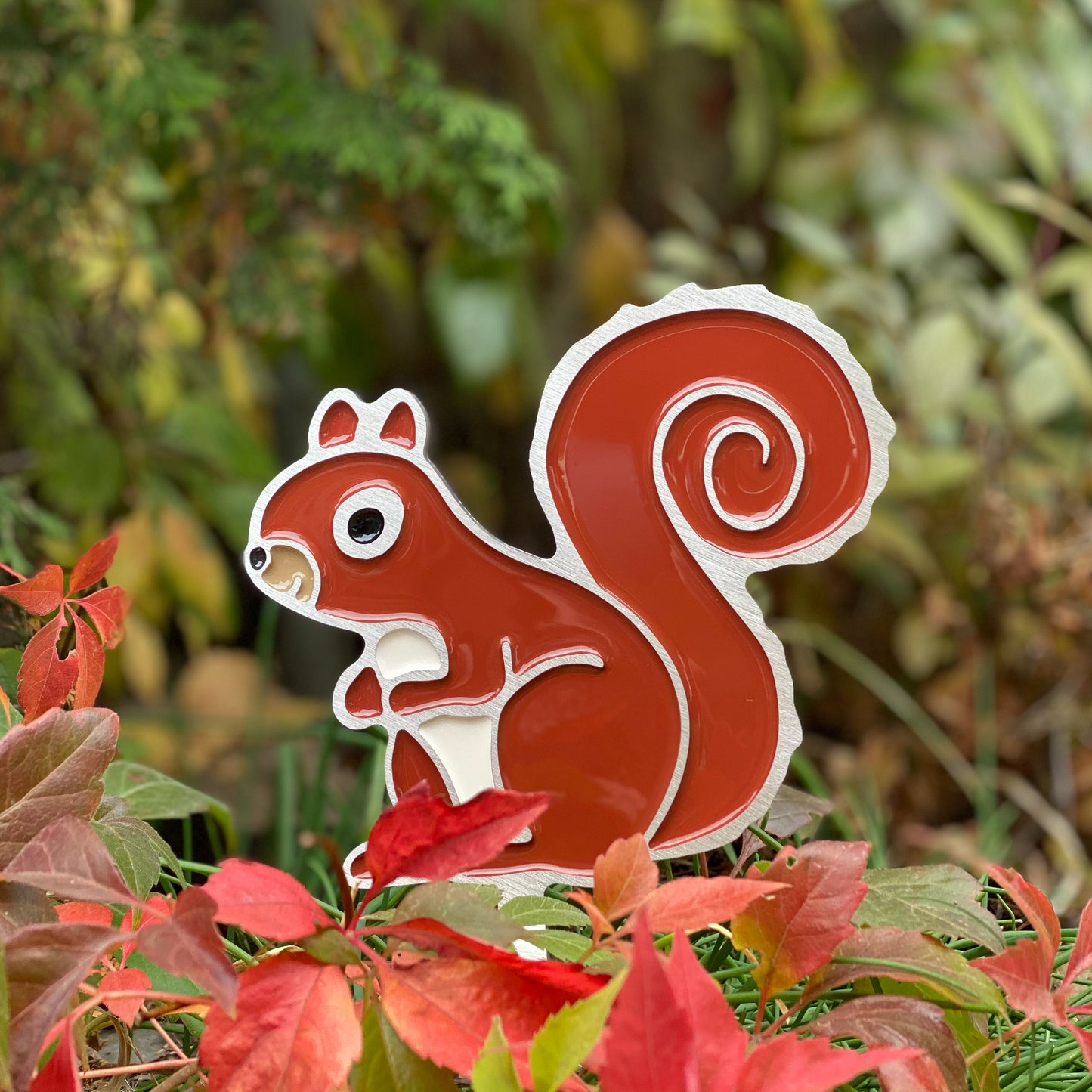 Squirrel Garden Art