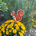 Squirrel Garden Art