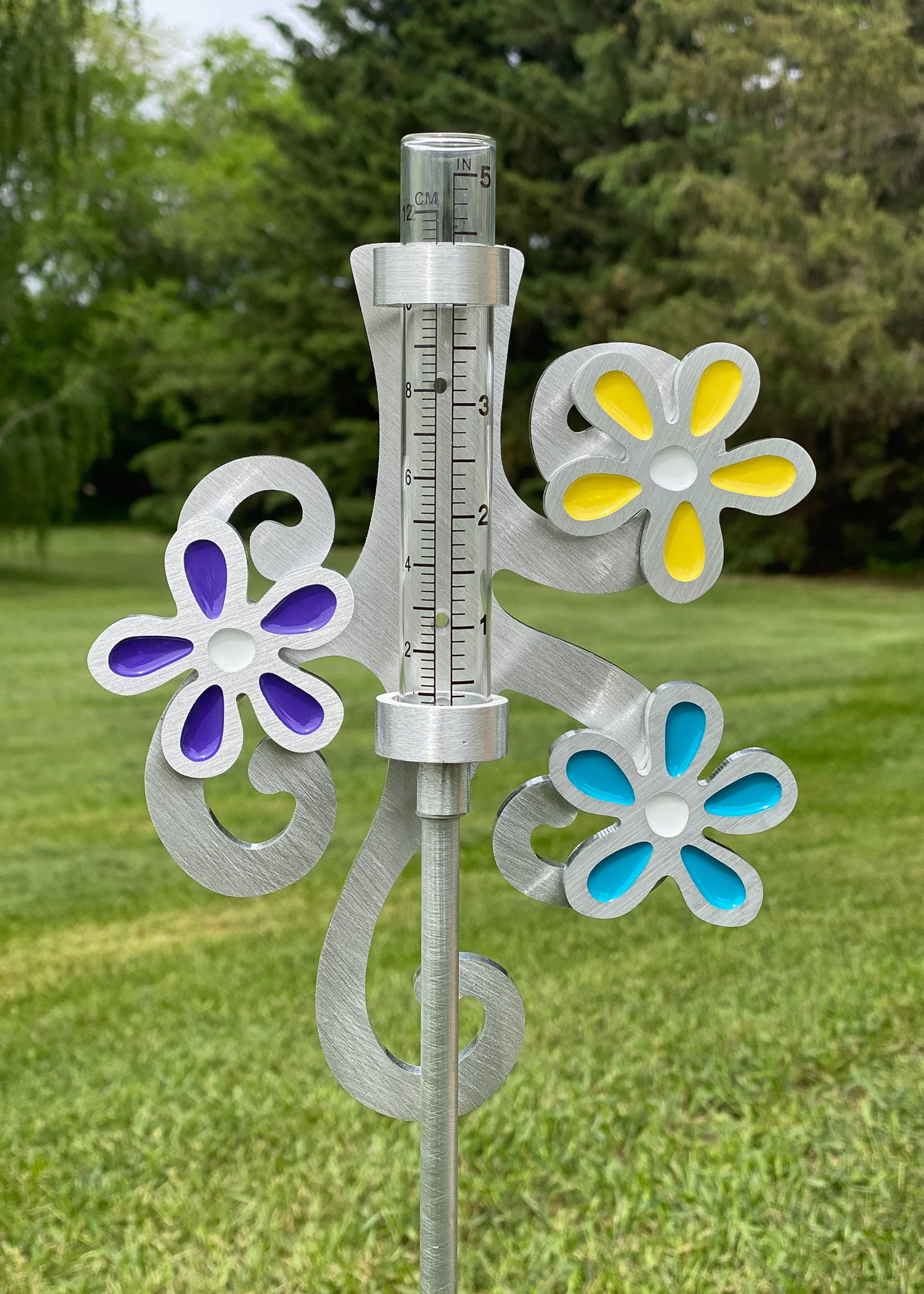 Flower Rain Gauge