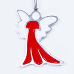 Angel Christmas Ornament Red