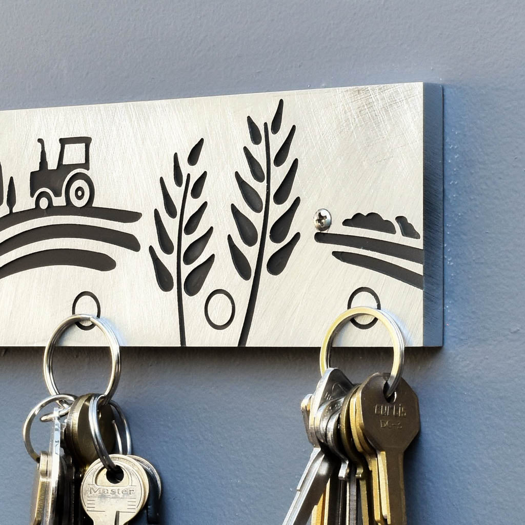 Farm Magnetic Key Holder